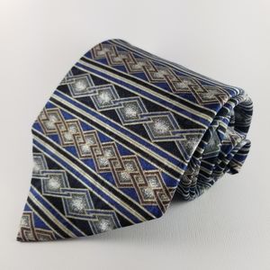 SIMON CHANG | 100% silk tie 59"